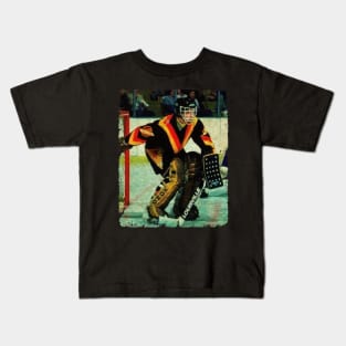 Glen Hanlon - Vancouver Canucks, 1977 Kids T-Shirt